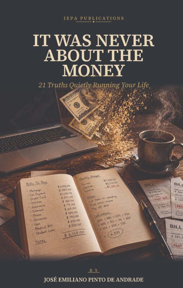 It Was Never About The Money — book cover